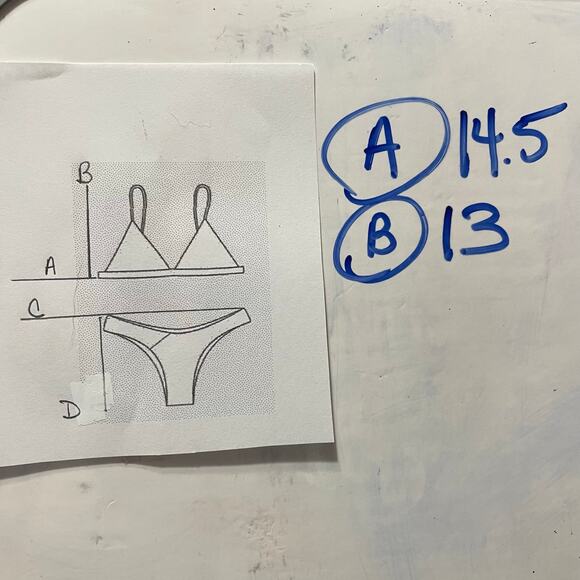 EUC - Sea Level Sorrento Stripe Bikini Top - Picture 4 of 5